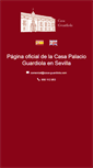 Mobile Screenshot of casa-guardiola.com